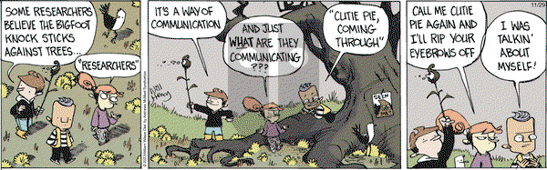 Wallace the Brave - Wednesday November 29, 2023 Comic Strip