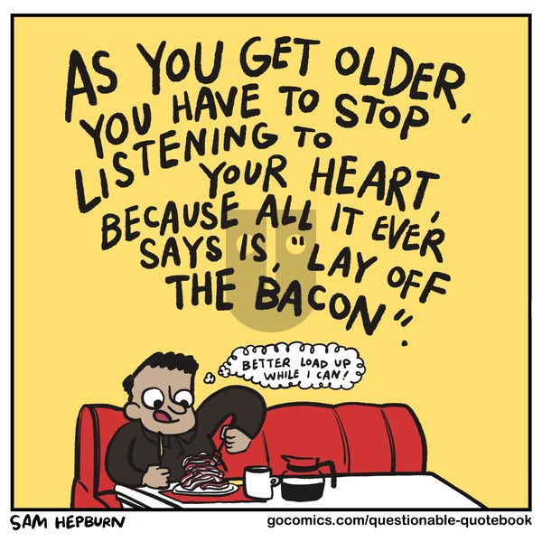 Questionable Quotebook on Sunday November 12, 2023 Comic Strip