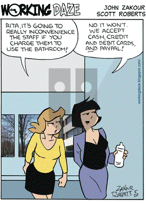 Working Daze on Wednesday May 20, 2009 Comic Strip