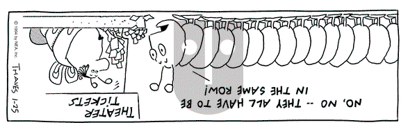 Frank and Ernest - Tuesday January 25, 1994 Comic Strip