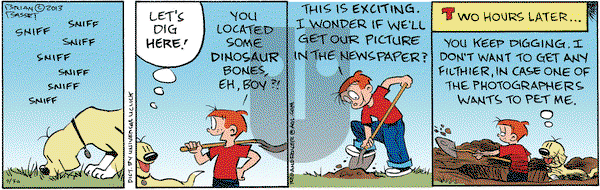 Red and Rover on Tuesday July 30, 2013 Comic Strip