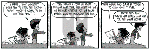 The Boondocks on Monday June 4, 2012 Comic Strip