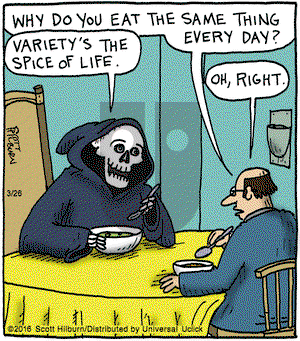 The Argyle Sweater on Saturday March 26, 2016 Comic Strip
