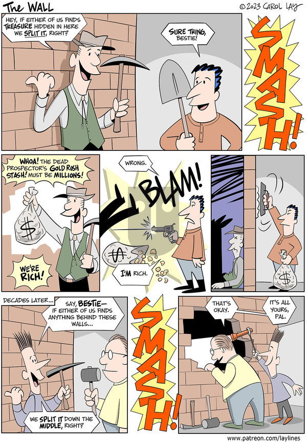 Lay Lines on Monday September 11, 2023 Comic Strip