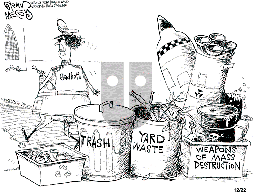 Glenn McCoy on Monday December 22, 2003 Comic Strip
