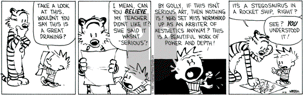 Calvin and Hobbes on Wednesday October 31, 1990 Comic Strip