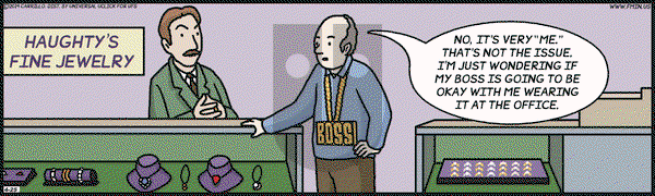 F Minus on Friday April 25, 2014 Comic Strip