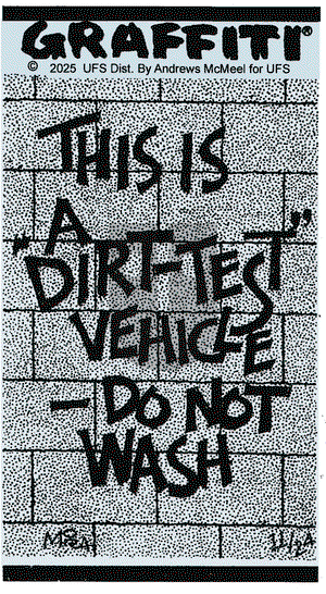 Graffiti on Monday November 24, 2025 Comic Strip