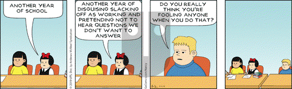 Nancy on Wednesday September 4, 2019 Comic Strip