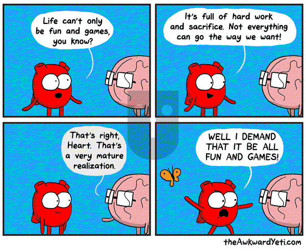 The Awkward Yeti on Thursday June 29, 2017 Comic Strip