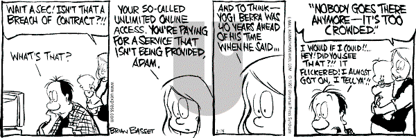 Adam@Home on Friday February 14, 1997 Comic Strip