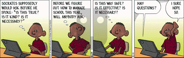 Frazz on Thursday September 10, 2020 Comic Strip