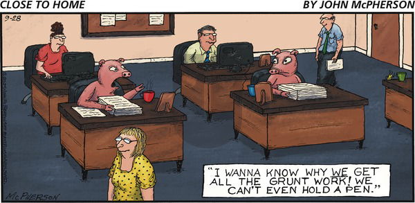 Close to Home on Sunday September 28, 2025 Comic Strip