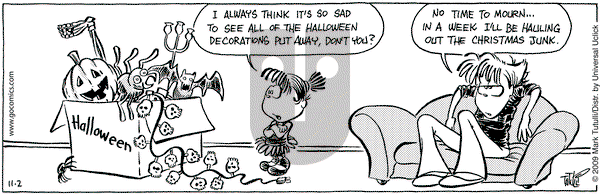 Heart of the City - Monday November 2, 2009 Comic Strip