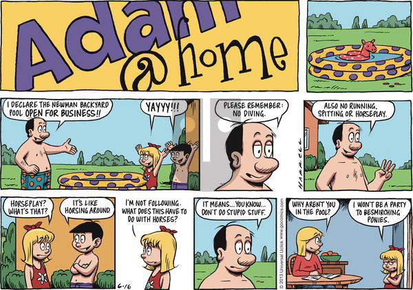 Adam@Home on Sunday June 16, 2013 Comic Strip