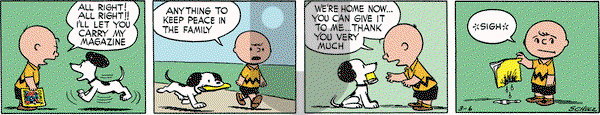 Peanuts Begins - Thursday June 8, 2017 Comic Strip