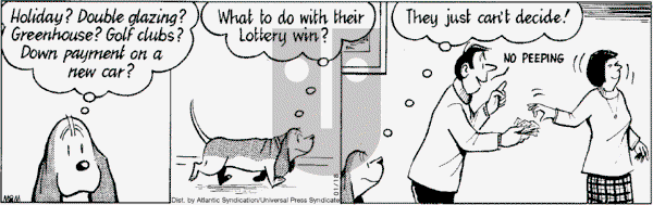 Fred Basset on Thursday January 18, 2007 Comic Strip