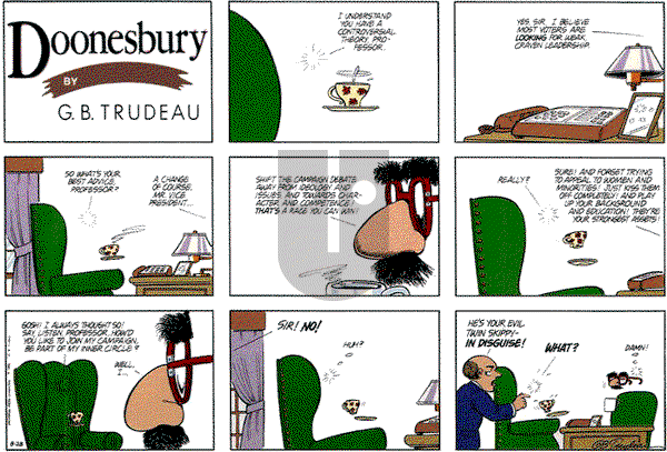 Doonesbury on Sunday May 28, 1989 Comic Strip