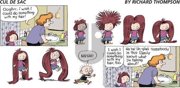 Cul de Sac on Sunday July 14, 2019 Comic Strip