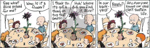 Cul de Sac on Wednesday July 18, 2018 Comic Strip