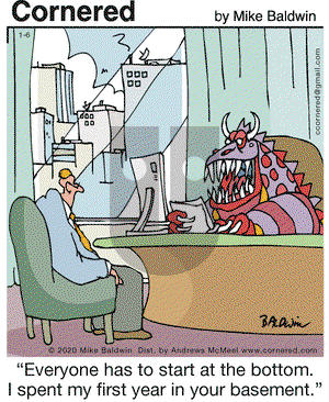 Cornered on Monday January 6, 2020 Comic Strip