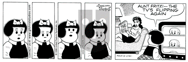 Nancy on Monday July 13, 1998 Comic Strip