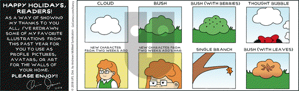 Nancy on Saturday December 22, 2018 Comic Strip