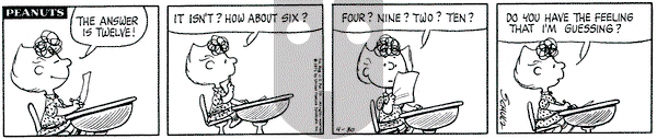 Peanuts - Friday April 30, 1971 Comic Strip