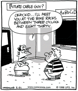 Reality Check on Thursday May 21, 1998 Comic Strip