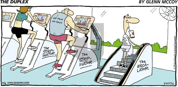 The Duplex on Sunday October 4, 1998 Comic Strip
