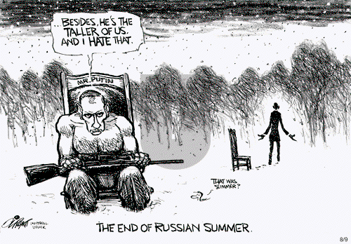 Pat Oliphant on Friday August 9, 2013 Comic Strip