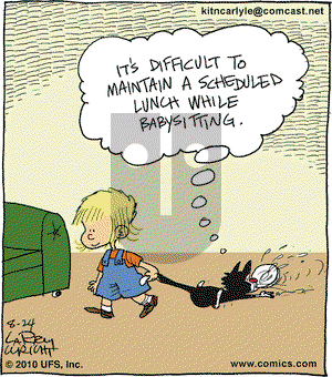 Kit 'N' Carlyle on Tuesday August 24, 2010 Comic Strip