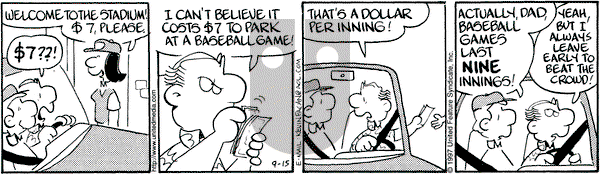 Drabble on Monday September 15, 1997 Comic Strip