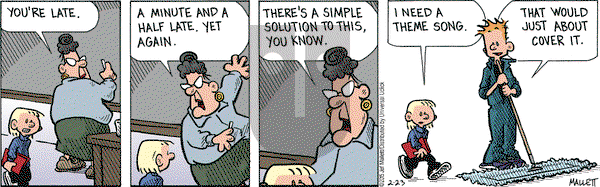 Frazz on Monday February 23, 2015 Comic Strip