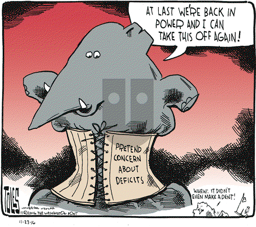 Tom Toles on Wednesday November 23, 2016 Comic Strip
