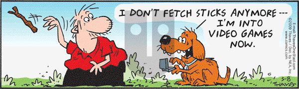 Frank and Ernest - Friday May 8, 2009 Comic Strip
