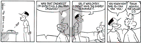 Arlo and Janis on Saturday October 20, 2001 Comic Strip