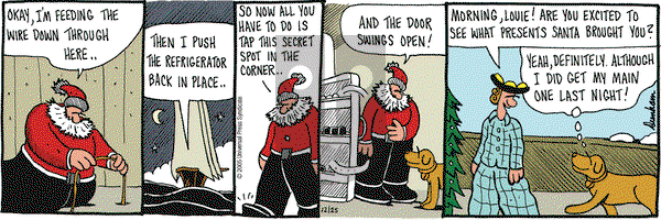 Overboard on Saturday December 25, 2004 Comic Strip