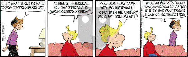 Arlo and Janis on Monday February 20, 2017 Comic Strip