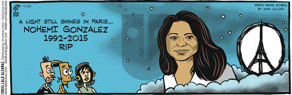 La Cucaracha on Monday November 30, 2015 Comic Strip