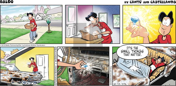 Baldo on Sunday October 13, 2019 Comic Strip
