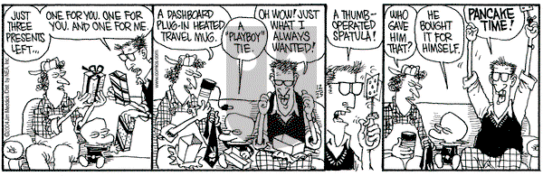 Monty - Saturday December 25, 2004 Comic Strip