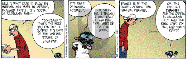 Get Fuzzy on Friday June 23, 2006 Comic Strip
