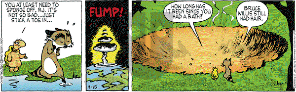 Over the Hedge on Wednesday April 15, 2015 Comic Strip