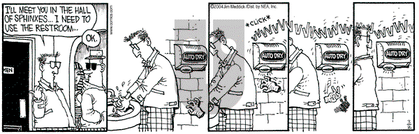 Monty on Tuesday March 2, 2004 Comic Strip