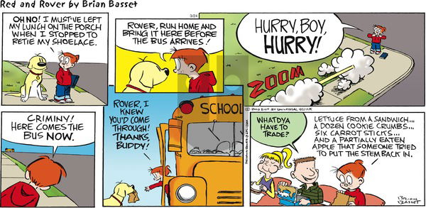 Red and Rover on Sunday March 24, 2013 Comic Strip