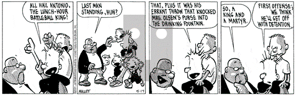 Frazz on Thursday May 17, 2001 Comic Strip