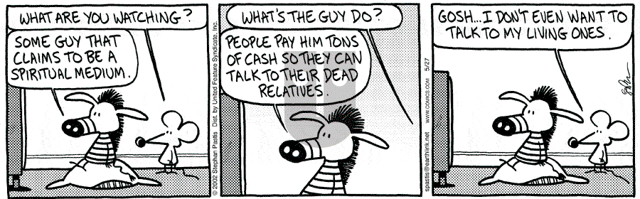 Pearls Before Swine - Monday May 27, 2002 Comic Strip