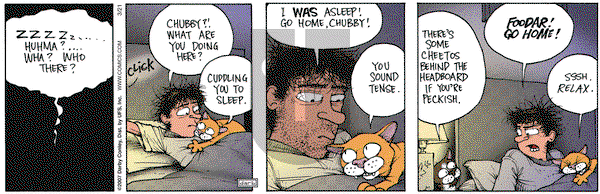 Get Fuzzy on Wednesday March 21, 2007 Comic Strip