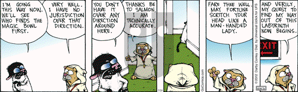 Get Fuzzy on Tuesday July 31, 2012 Comic Strip
